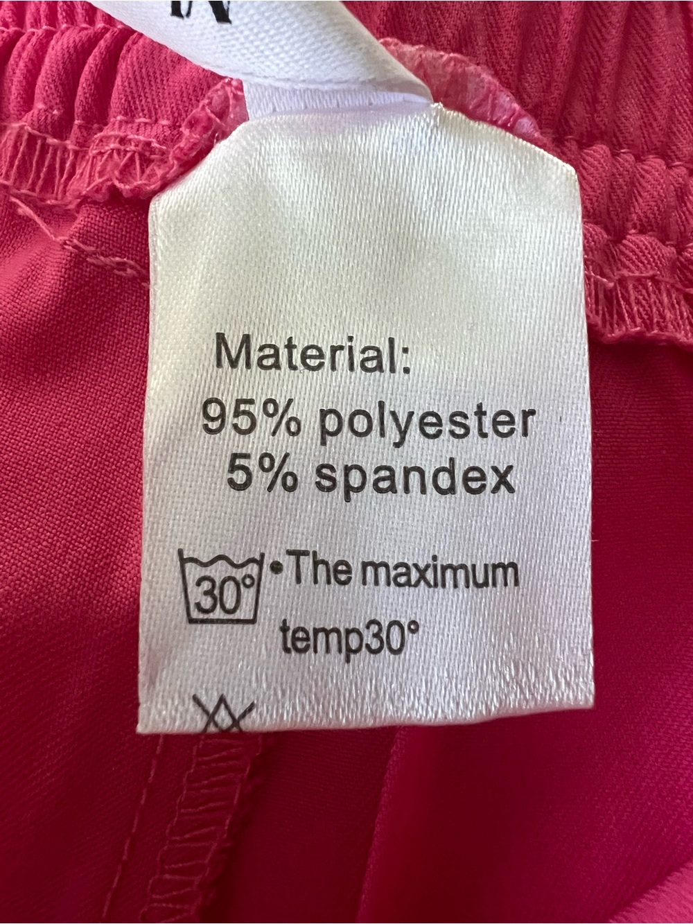 Nleyook XL Hot Pink New Wide Leg Pants - Picture 5 of 7